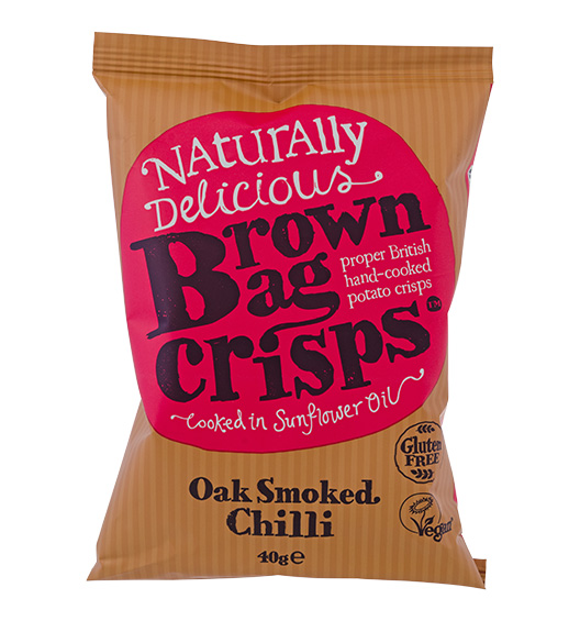 Kartoffelchips mit geräuchertem Chili